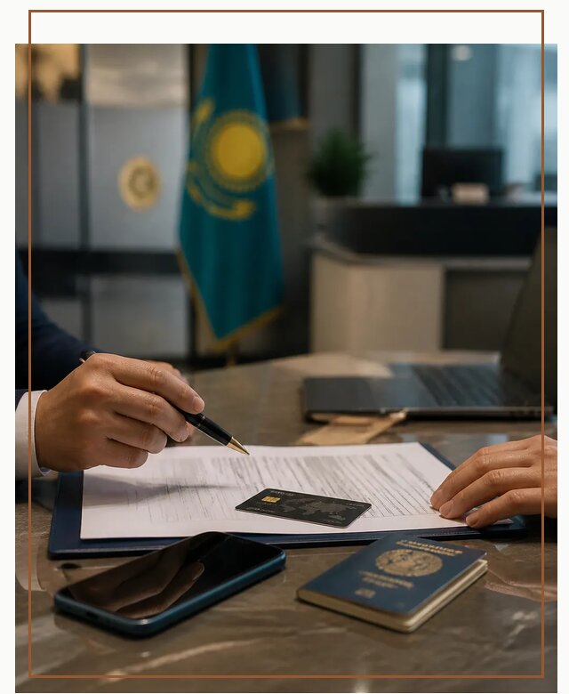 Открытие счета и банковской карты в Казахстане в Тольятти